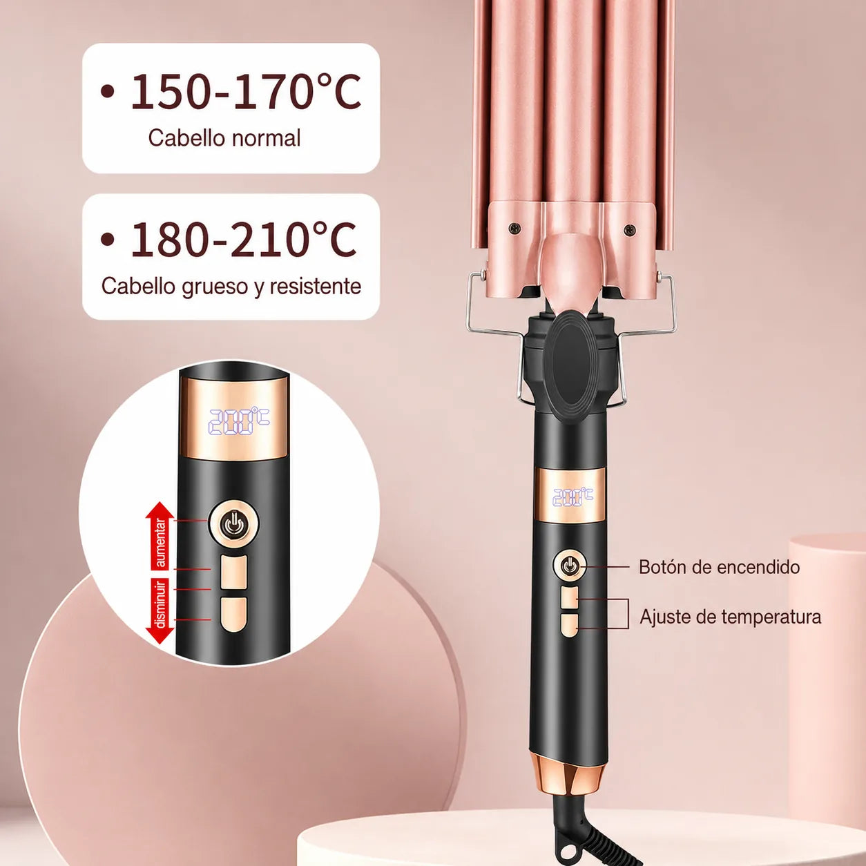 RIZADORA StyleFusion 5X - Cinco estilos, infinitas formas de verte increíble.